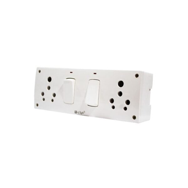 6 & 16A 8 in 1 Uni. S. S. Combined with Fuse & Indicator with Junction Box